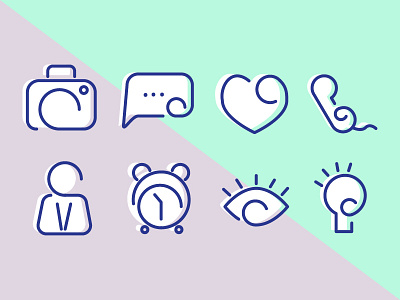 flat icons