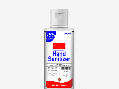 Budget Hand Sanitizer Label