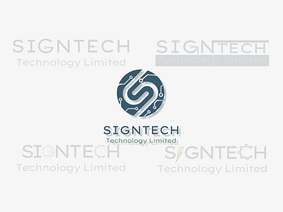 Concept Logo Design for Signtech branding design graphic design illustration logo vector