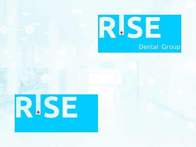 Concept Logo Design for Rise Dental Group branding design graphic design illustration logo typography vector