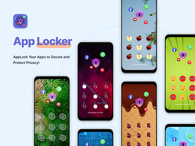 App Locker via PIN or Pattern App