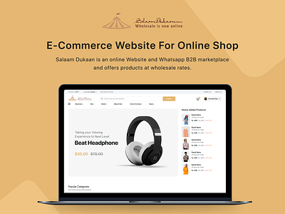 Salaam Dukaan Ecommerce Website