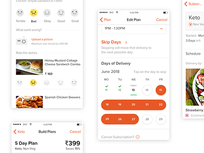 User Interface - Food Tech