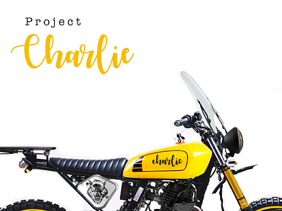 Project Charlie bike charlie concept design idea project scrambler