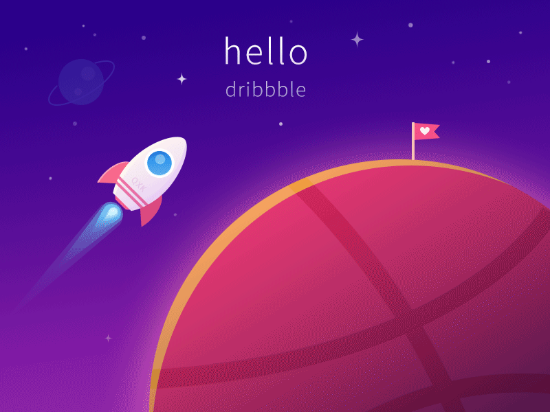 hello dribbble,nice to meet u! debuts shot roboat universe