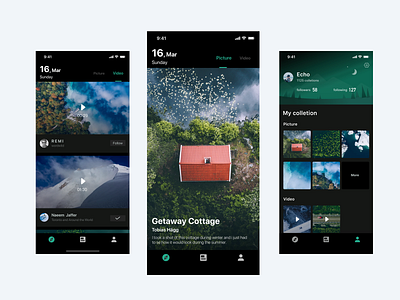 Hello nature /App design exercise