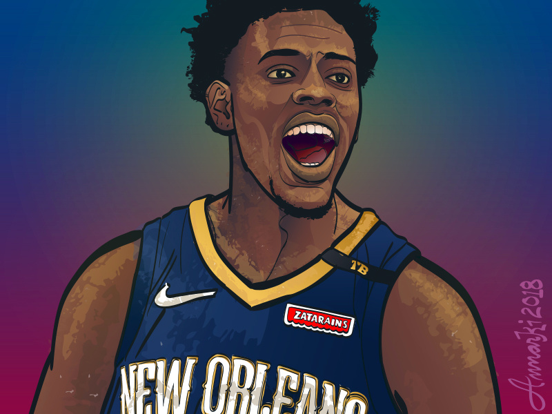 That boy Jrue! by A N N A R K I on Dribbble