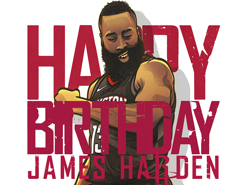 Happy Birthday James Harden  TIMELINE TRIBUTE TO THE BEARD! 