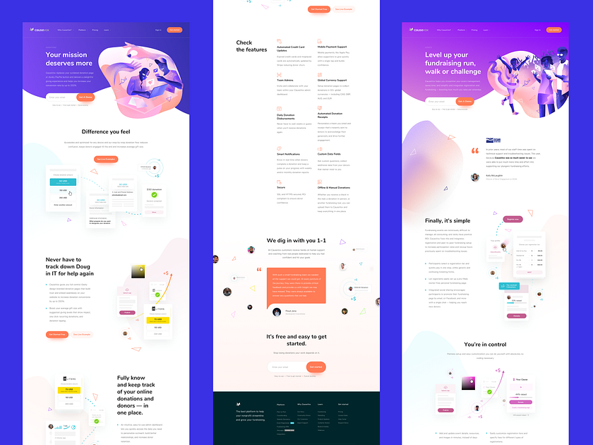 CauseVox 🦄 - Platform by Martyna Królikowska for tonik on Dribbble