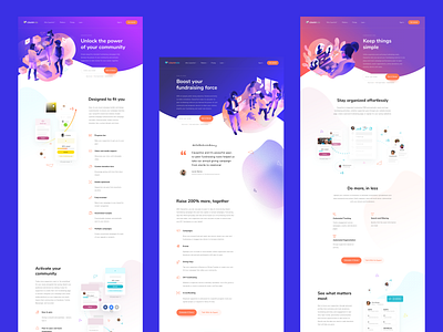 CauseVox 🦄 - Platform by Martyna Królikowska for tonik on Dribbble