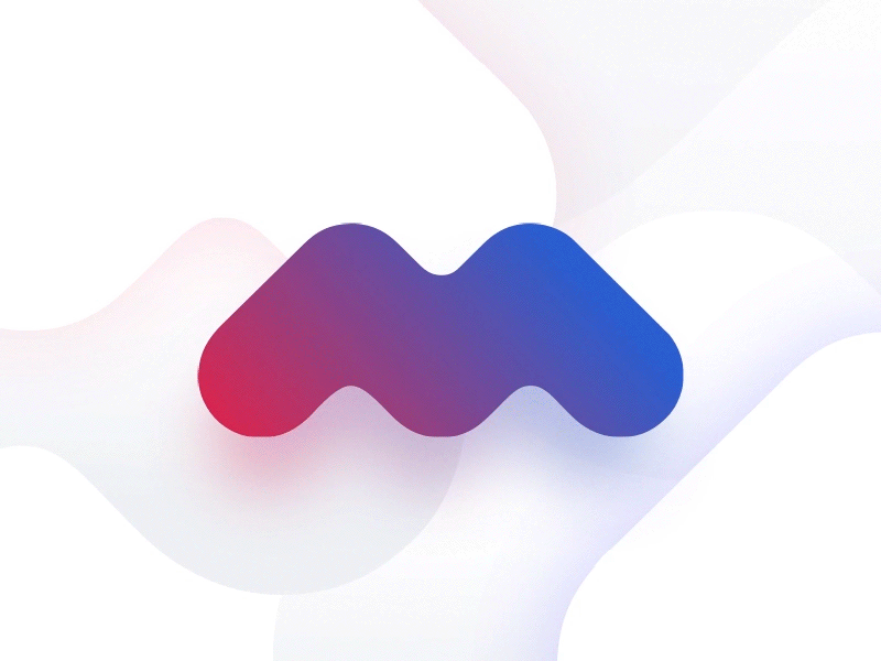 Logo Refresh animation gradient insurances logo redesign refresh sign