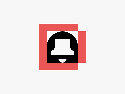 Ding! bell clean digital icon logo minimal modern monogram simple