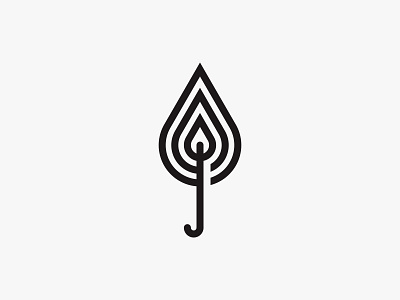 Torch 2 clean fire icon logo minimal modern simple torch