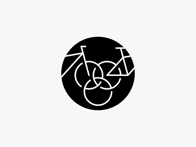 Tiga Roda bike clean icon logo minimal modern simple urban