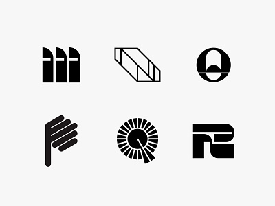 36daysoftype 3 36daysoftype clean icon letterform logo minimal modern monogram simple