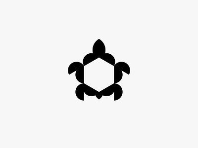 Turtle clean icon logo minimal modern simple turtle