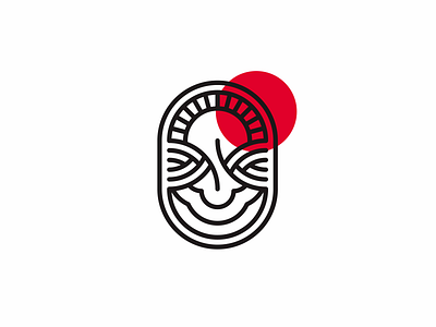 Tokyo fan icon japan logo mount stamp sun tokyo