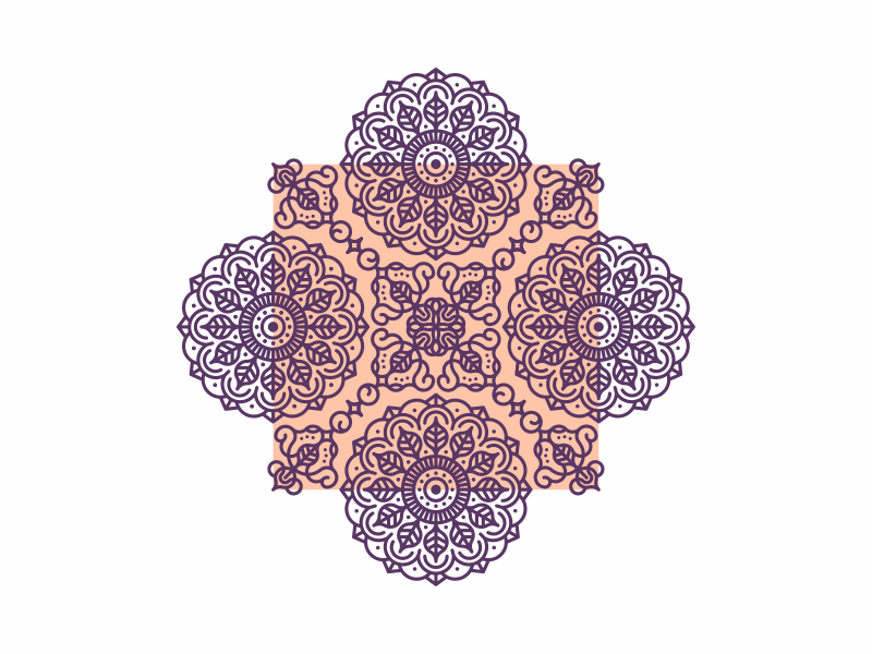 Mandala Pattern by Catur Argi on Dribbble