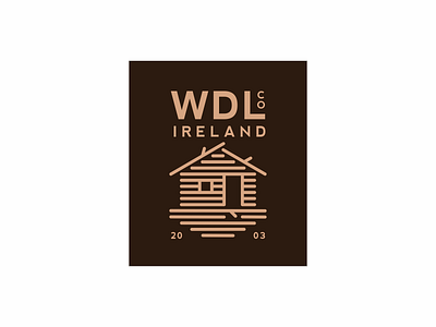 WDL 2 adventure camp icon ireland lodge logo outdoor wood