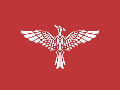 Phoenix 2 animal bird fire icon illustration logo phoenix