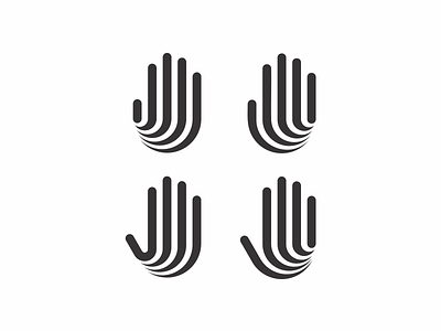 Previous exploration city hand icon logo metro minimal modern simple