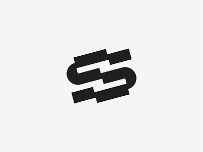 Systemform letterform logo modern simple system technology