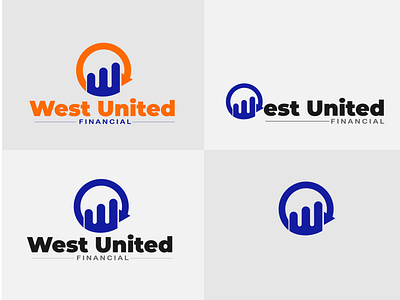 west United logo design branding graphic design letter logo logo modern logo design mordran typography w letter logo west united logo design