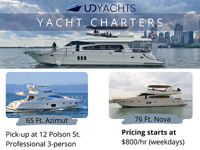 Toronto yacht rental luxuryyachtcharter udyachts yachtcharter yachts