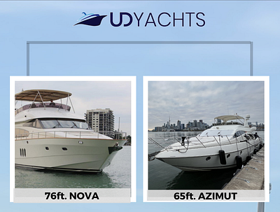 The best Toronto Yacht Rentals services | UD Yachts