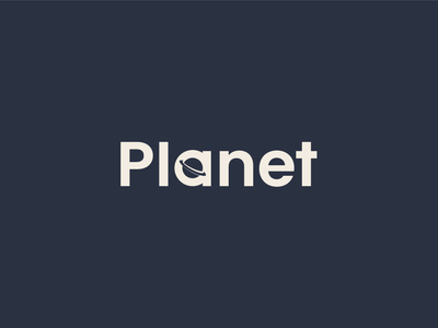 Planet Wordmark Logo by Sketch Salman on Dribbble