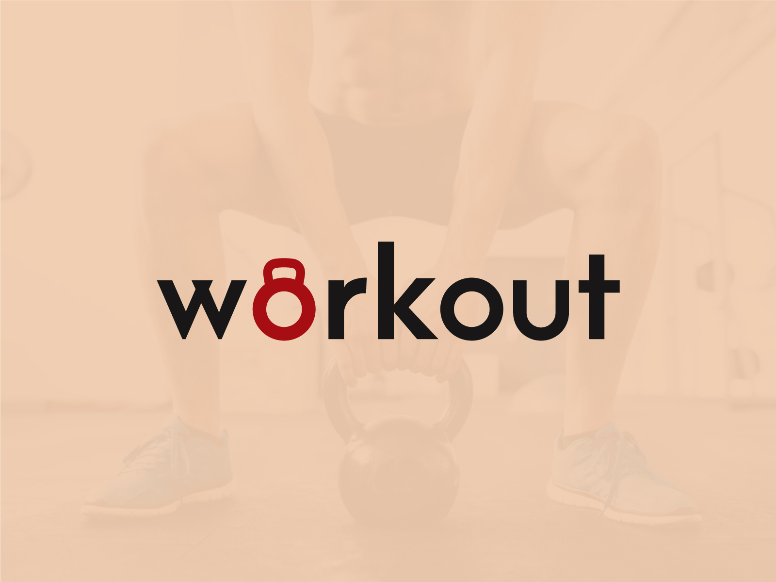 Workout Fitness wordmark by Sketch Salman on Dribbble