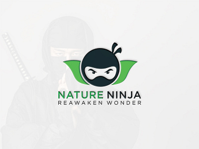 Modern Ninja Bottles Drink Logo Design Graphic by quatrovio · Creative  Fabrica