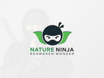 Ninja Minimal Logo design brand designer brand identity designer creative ninja logo green ninja logo leaf logo logo and brand identity logo designer minimal ninja logo natural logo natural ninja logo nature logo nature ninja logo negative space logo ninja background ninja leaf logo ninja logo ninja logo design ninja logo designer ninja minimal logo unique ninja logo