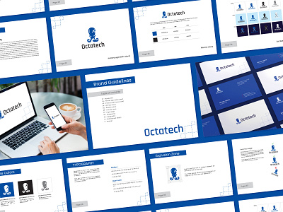 Octatech Brand guidelines app logo brand bible brand book brand guidelines brand identity design brand style guide branding design crypto logo logo design modern logo modern tech logo security logo security logo designer software logo startup logo startup logo designer tech logo technology logo technology logo designer timeless logo