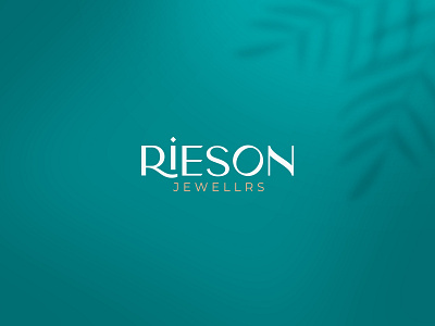 Luxury fashion jewelry typography logo