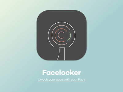 Icon Facelocker IOS faceid facelocker icon ios iphone x