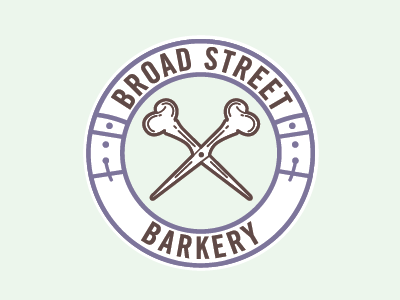 Broad Street Barkery - Dog Groomers bones collar dogs grooming