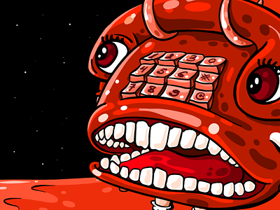 Ring-Ring call illustration oldphone phone red ring