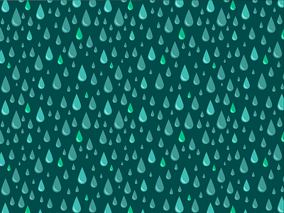 Rain green pattern rain