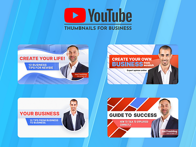 Business thumbnails for YouTube