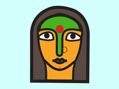 Bengali Women Motif 3d animation branding design graphic design illustration logo motion graphics ui ux vector