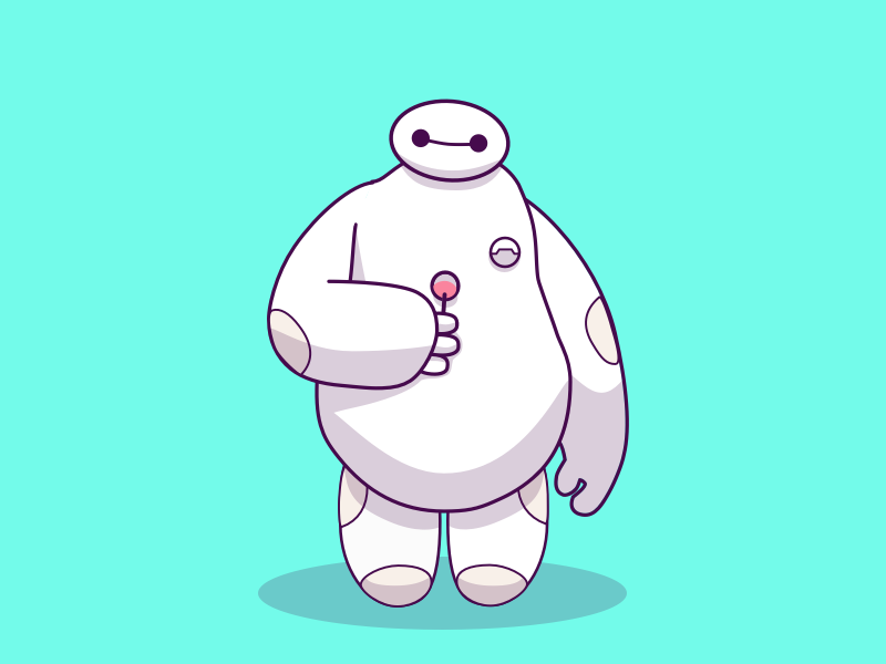 Baymax by Luke O'Sullivan on Dribbble