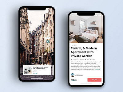 AirBnB Augmented Reality airbnb airbnb concept ar augmented reality rental street view teal virtual reality vr