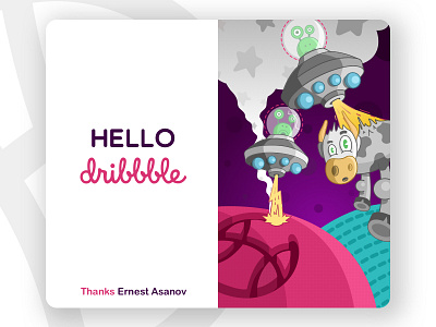 Hello Dribbble debut dribbble hello illustration sketch