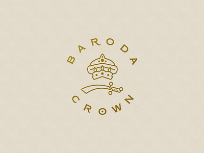 Baroda Crown — Family Crest baroda baroda crown crest crown family crest giakwad icon indian indian crest maratha royal crest royal family crest sword