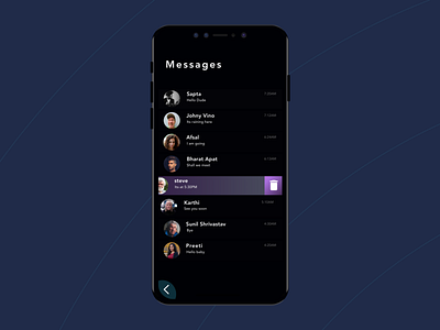 Chat Screen | Dark Mode darkmode mobile product design uidesign uxdesign