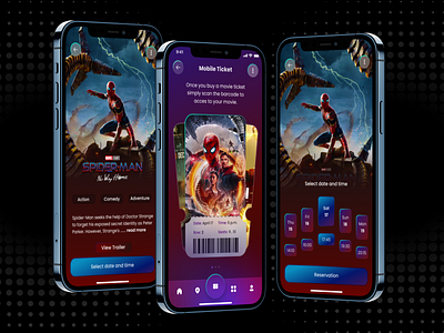 Movie Ticket Booking App - UI/UX Design