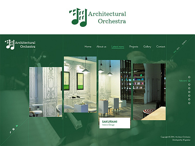 Architectural Orchestra architechture orchestra responsive design uiux