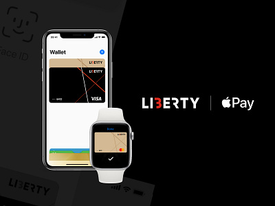 Liberty Card in Apple Pay apple pay apple watch mastercard visa
