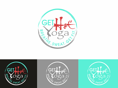 Logo Yoga branding creat creative logo design graphic design logo logo yoga vector